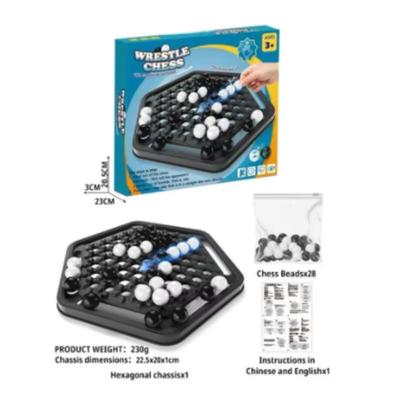 Winning Moves Push Chess Logic Game For Families blue