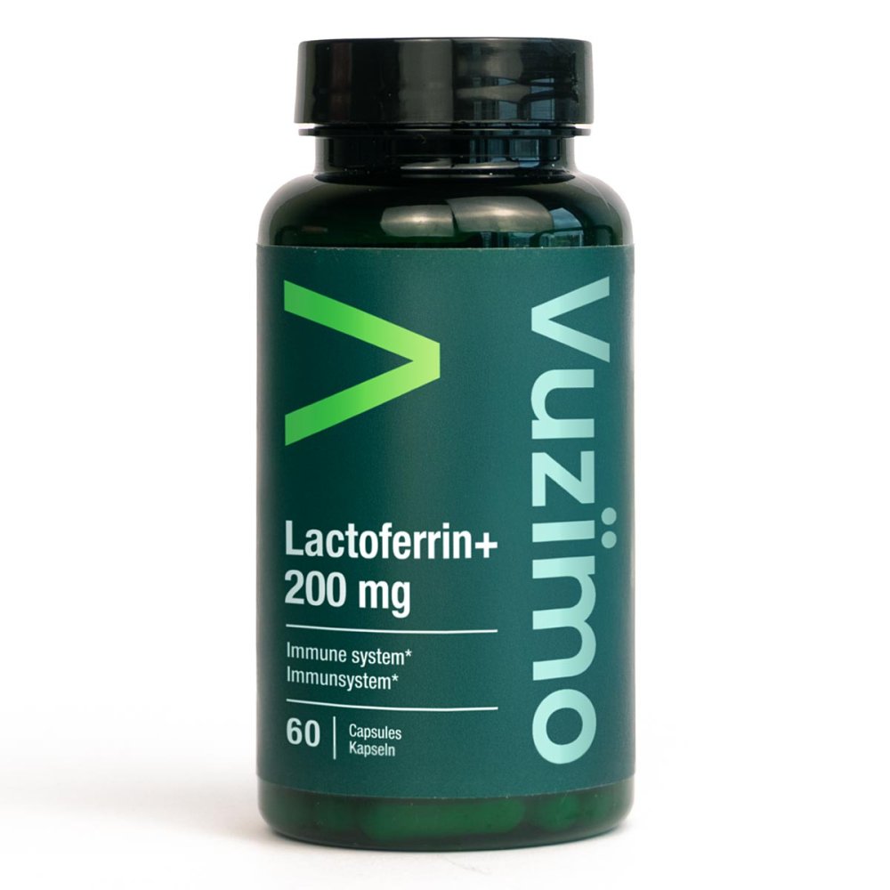 Vuzimo B.V. Vuzimo Lactoferrin+ 200 mg Kapseln 20918697