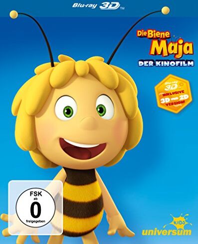 Alexs Stadermann - Die Biene Maja - Der Kinofilm (inkl. 2D-Version) [3D Blu-ray] - Preis vom 16.10.2026 11:41:07 h