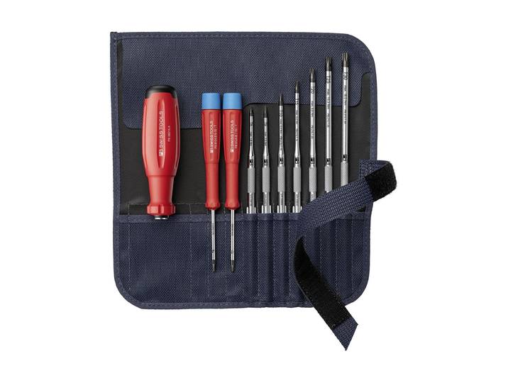 Schraubendreher PB SWISSTOOLS SwissGrip Evo PB 38224 Torx T6-T30 , rot (bunt), L:257mm, Schraubendreher, Schraubendreher