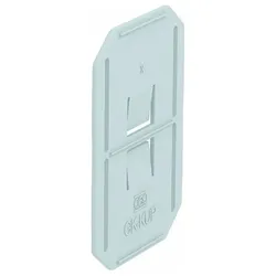 OBO Bettermann Kupplung GK-KUP für GK lichtgrau 64x90mm