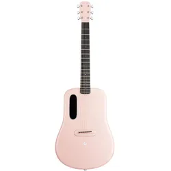 Lava Music Gitarre ME 4 36 Zoll Pink (Akustik Gitarre, Airsonic Kohlefaser-Verbundstoff, High pressure laminate (HPL), Kohlefaser-Verbundstoff, Super AirSonic Kohlefaser-Verbundstoff), Gitarre, Pink