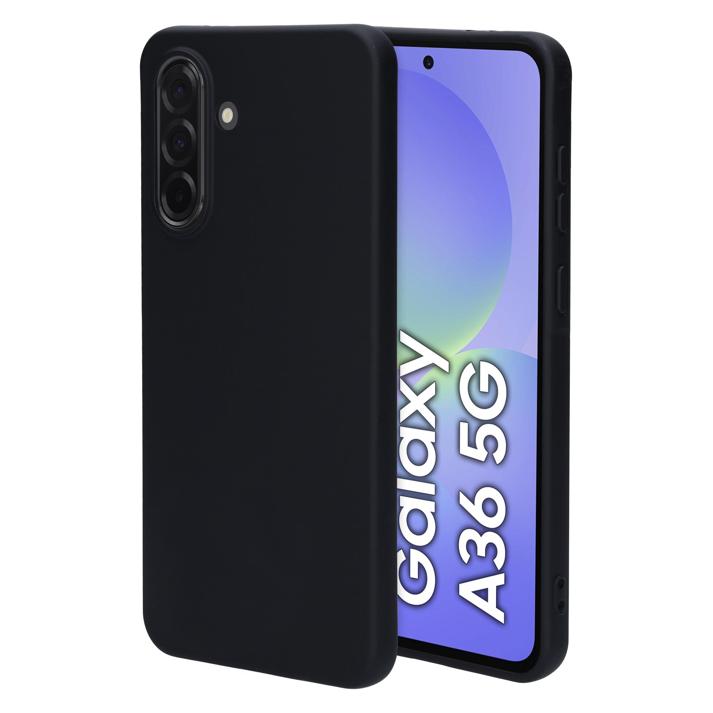 Mobiparts Silicone Cover Samsung Galaxy A36 Black (Samsung Galaxy A36) (MP-128772)