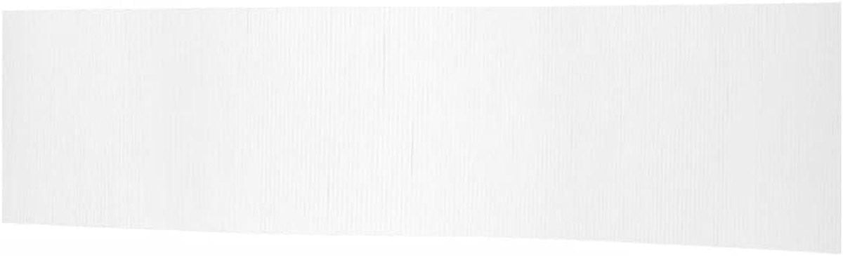 Kamerscherm Bamboe Ruimteverdeler Wit - 165 x 800 cm