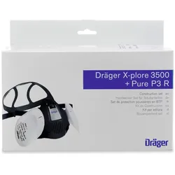 Dräger, Atemschutzmaske, Handwerker-Set (P3 R, 1x)