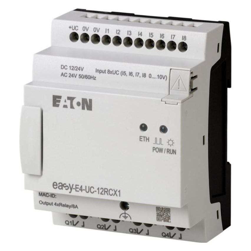 Eaton EASY-E4-UC-12RCX1 197212 Steuerrelais 12/24VDC 24VAC 8DE davon (197212)