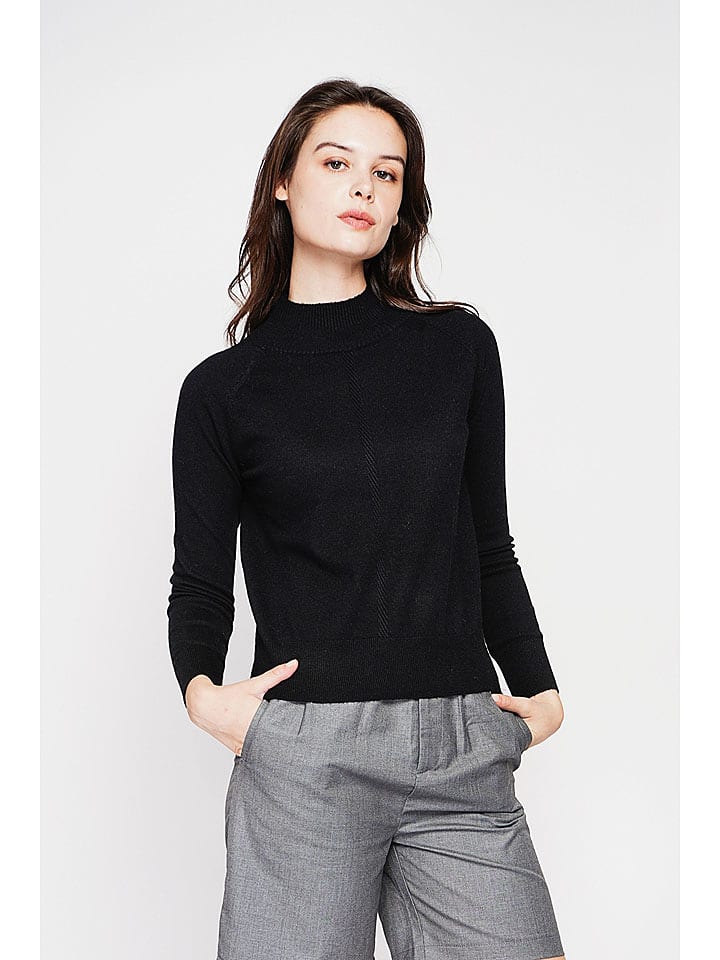 C& Jo Pullover in Schwarz - 40