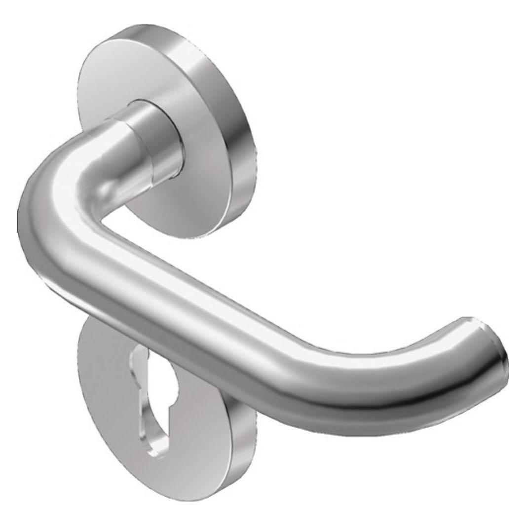 BKS Rosettenhalbgarnitur Rondo H1.0 Edelstahl EST Vierkant 8 mm (Türgriff) (B-70100-00-0-8)