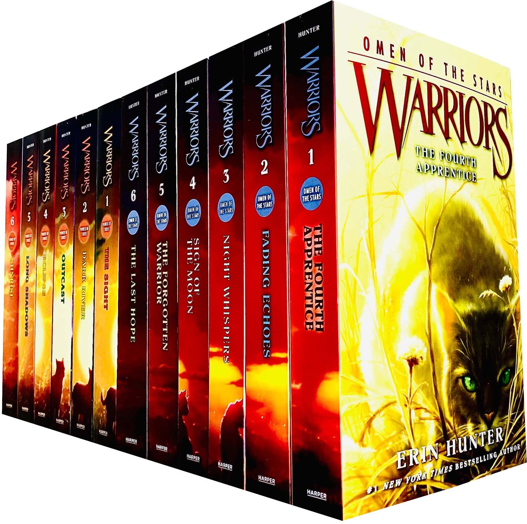 HARPERCOLLINS Warrior Cats Series 3-4 Volume 13 to 24 Books Collection Set (The Complete Third Series (Warriors: Power of Three Volume 13 to 18) & The Complete Four