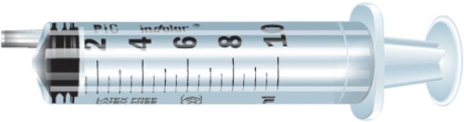 Pic Solution Siringa Pic 10ml ECC senza ago