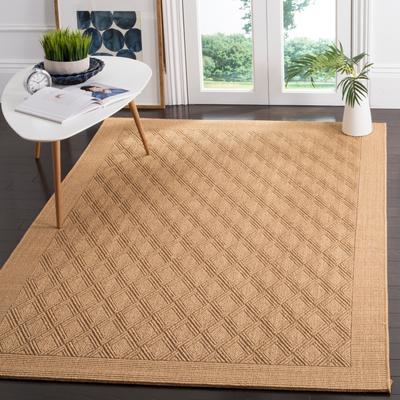 SAFAVIEH Palm Beach Tadako Trellis Sisal/ Jute Rug