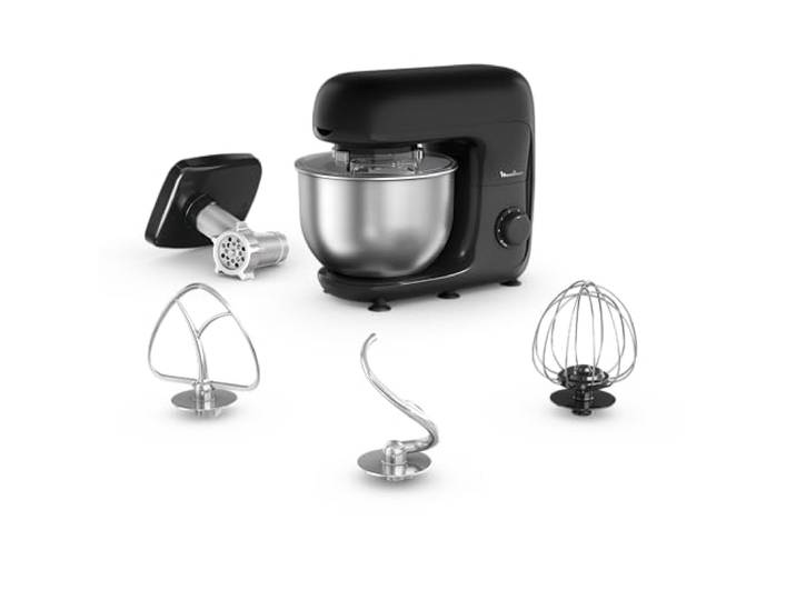 Moulinex Bake Essential Küchenmaschine, 800 W, Schüssel 4,8 l, Backset, Fleischwolf QA161810