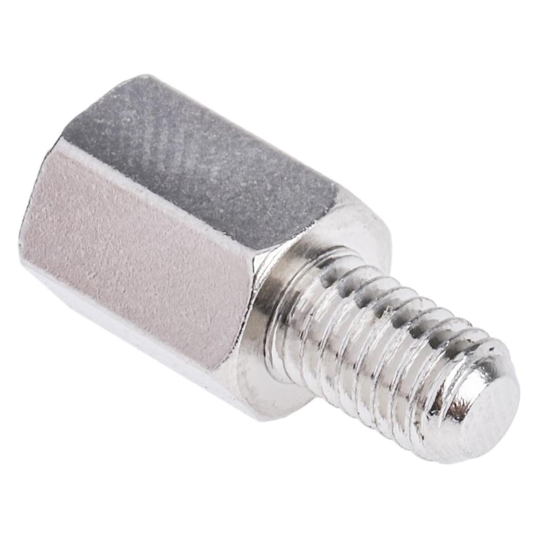 RS PRO Brass Hex. Threaded Spacer M5x10mm (8066632)