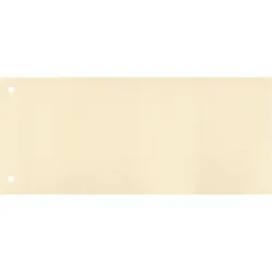 Soennecken Trennstreifen 10,5x24cm Karton chamois 100 Stück
