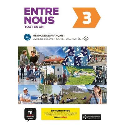 Entre nous 3 (B1) Édition hybride - Tout en un, Taschenbuch von , Klett Sprachen GmbH, 978-3-12-530268-6