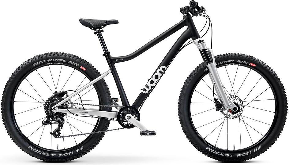 Woom Off 5 Air Fahrrad 24 Zoll mit Federgabel und hydraulischen Scheibenbremsen
