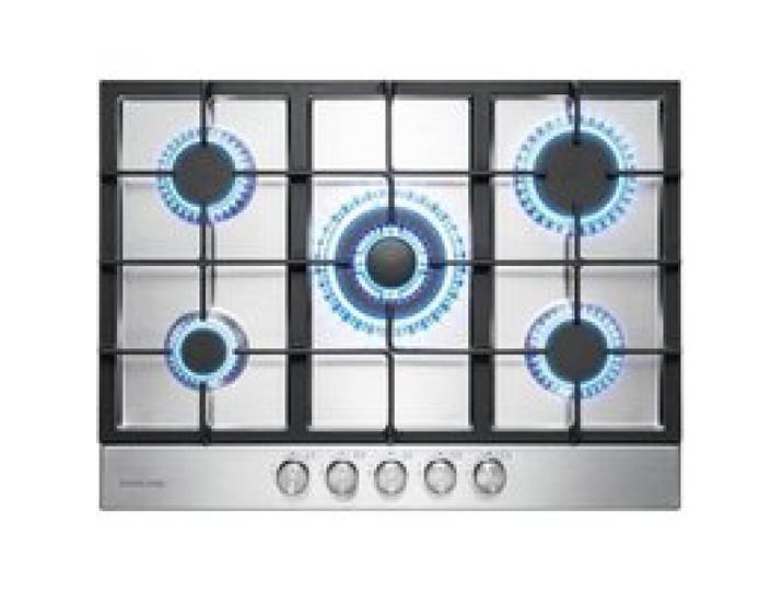 GASLAND GH2705SS1FC Plaque 5 foyers gaz inox 76 cm Acier inoxydable Encastrable Professionnelle