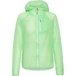 HOKA Skyflow Laufjacke Damen | Gr. L | weiß - weiß