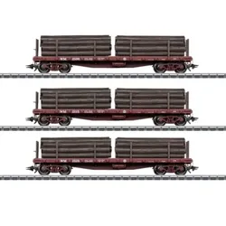 Märklin 45600 H0 US-Rungenwagen-Set zur Shay II, Western Maryland