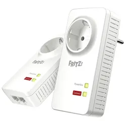 AVM FRITZ!Powerline 1220E - Powerline Adapterkit - GigE, HomePlug AV (HPAV) 2.0,...