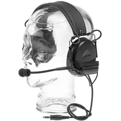 Z-Tactical Comtac II Headset Military (Kabelgebunden, Kabellos), Gaming Headset, Schwarz