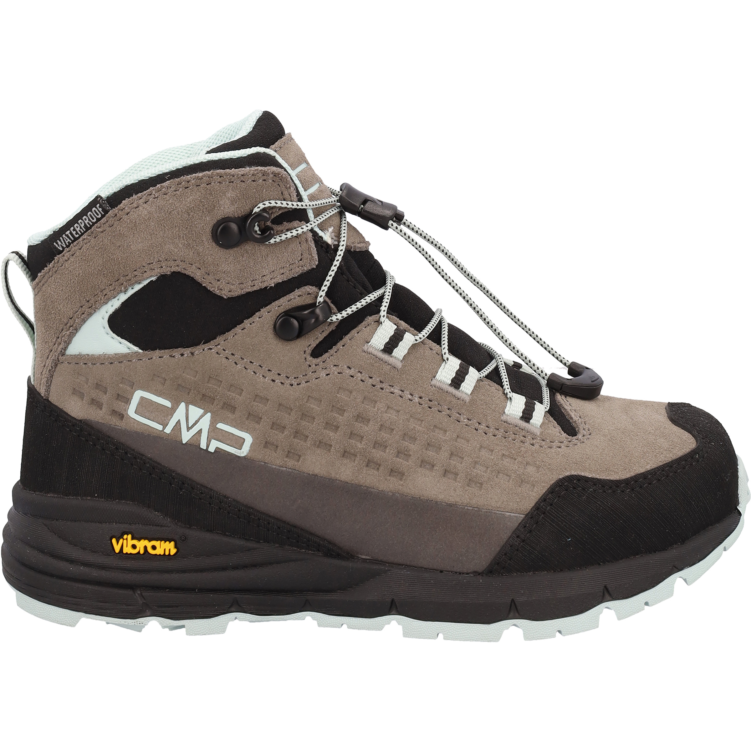 CMP Vertyx Mid WP Kinder Wanderschuhe beige Größe 28 Camping Wasserdicht