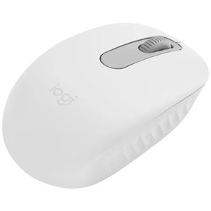 Logitech Maus M196 Bluetooth-Maus, 3 Tasten, 1000 dpi, kabellos, off-white