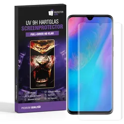 6x 9H Panzerglas für Huawei P30 Pro Full-Screen HD klar UV-Liquid Tempered Glas Displayschutz Schutzglas Screen-Protector