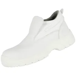 AS Arbeitsschutz S2 Nitras Clean Step Mid SL | Gr. 36 | Kunstleder | weiß
