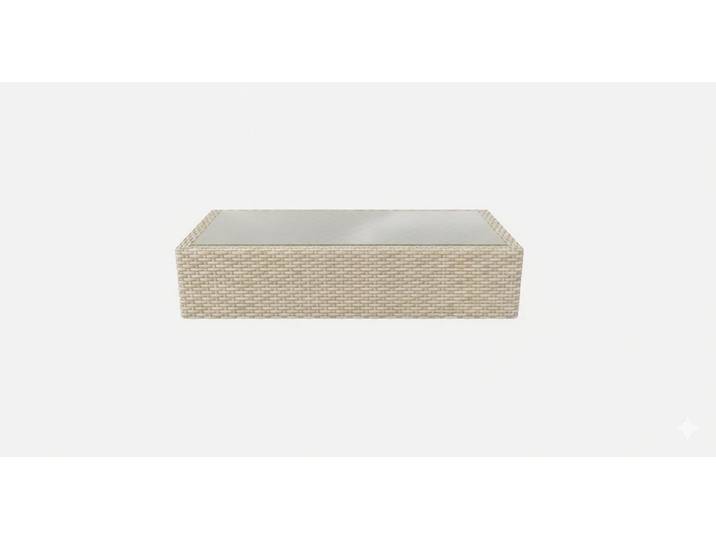 JVmoebel Couchtisch Modern Couchtisch Stilvolles Design Beigefarbene Minimalistischer Stil