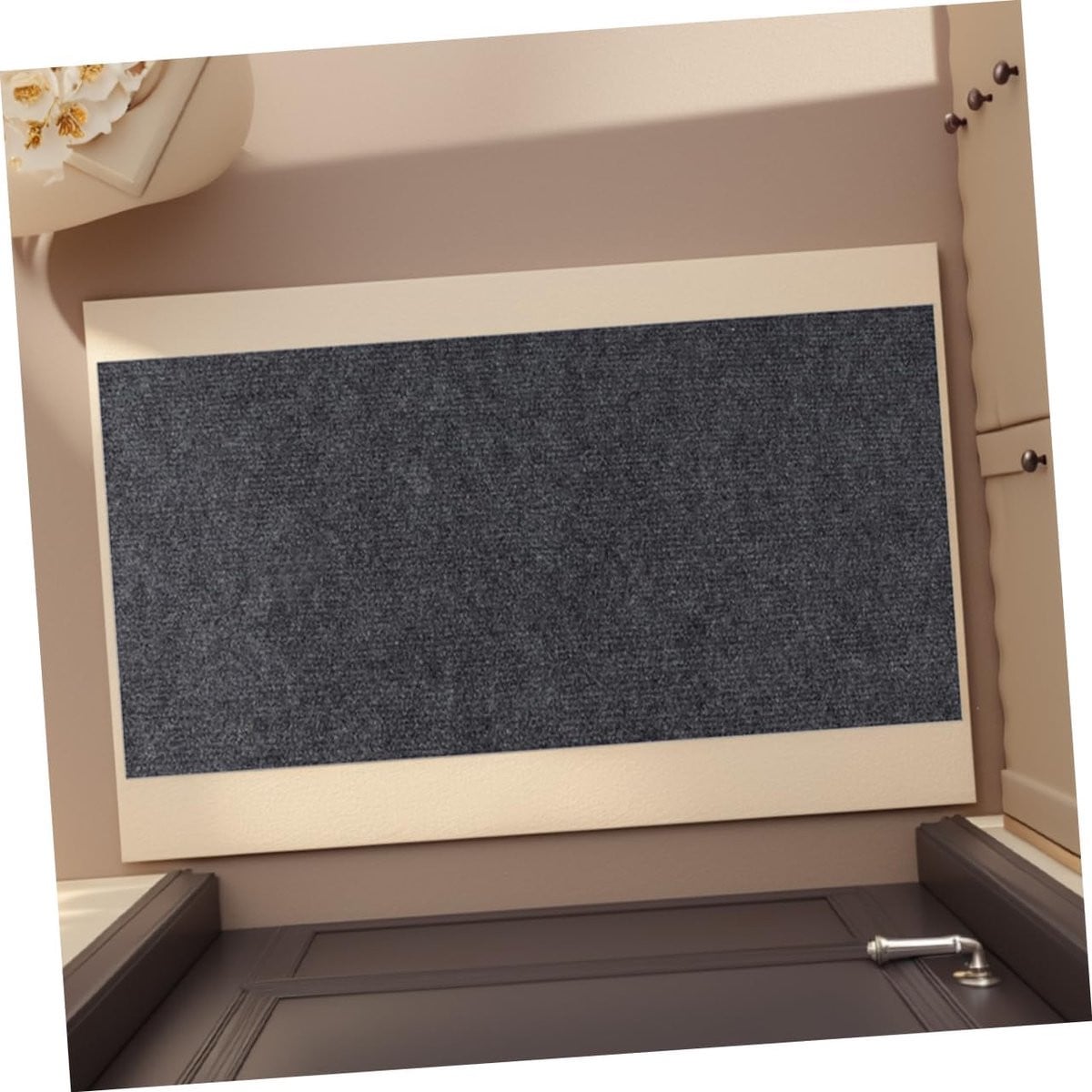 Zelfklevende Sofa Protector Donkergrijs - Krasbeschermer voor Meubels - 30 x 100 cm