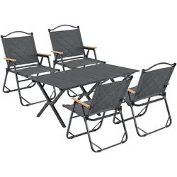 GARTENMÖBEL-SET Botrugno 5 TLG.