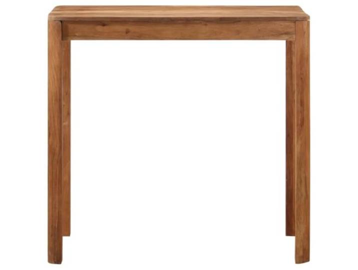KDACVBMG Bartisch aus massivem Akazienholz, Honig-Finish, 110 x 55 x 106 cm Massives Akazienholz, Honig-Finish, klassischer Vintage-Stil, 110 x 55 x 106 cm, Körnung und Farben variabel