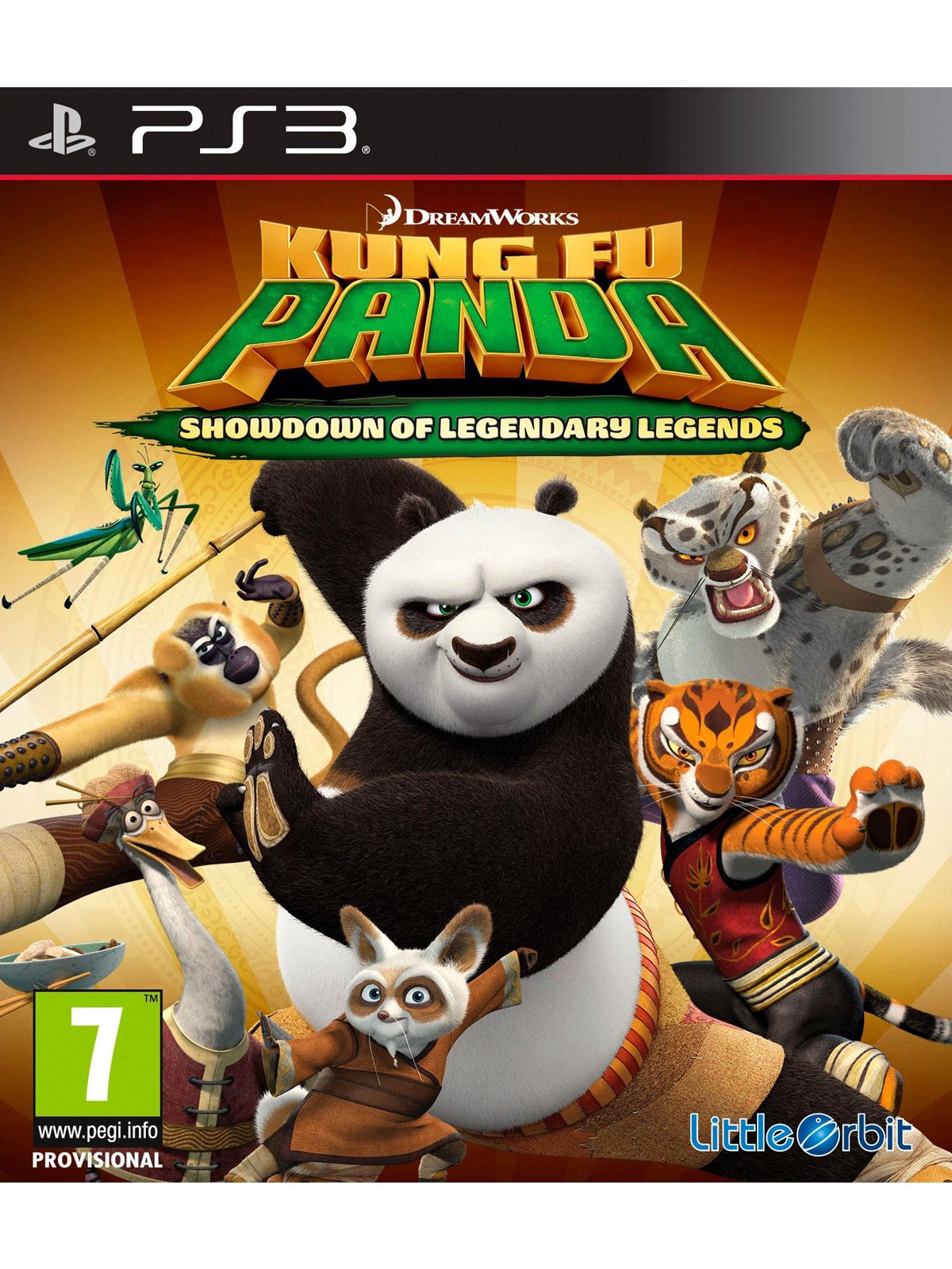 Kung Fu Panda: Showdown of Legendary Legends - Sony PlayStation 3 - Fighting - PEGI 7