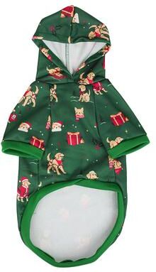 Friendly Fresh Finds New Arrival Pet Christmas Hoodie For Dogs Festive Holiday Apparel green l