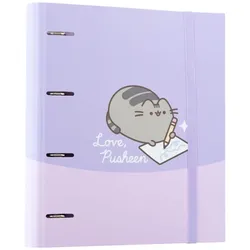 Pusheen - Organizer A4 aus der Kollektion Moments (4 Ringe, Gummiband)