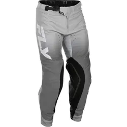 Fly Racing Evolution DST, Textilhose - Grau/Dunkelgrau/Weiß - 30