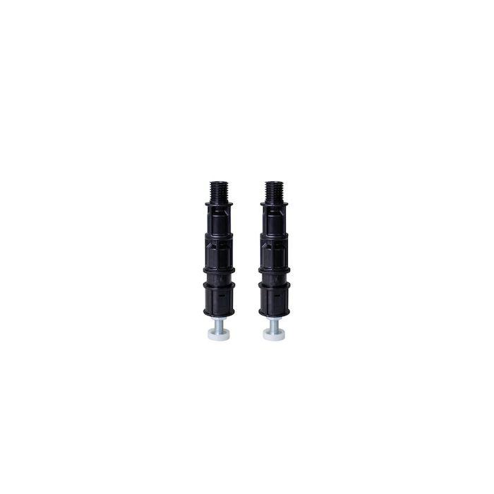 Bette BetteAir Unterstützungsfuß-Set B57-0406 2 Stück, höhenverstellbar, mit Epoxid-Klebstoff 24ml