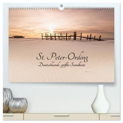 St. Peter-Ording. Deutschlands größte Sandkiste (hochwertiger Premium Wandkalender 2027 DIN A2 quer), Kunstdruck in Hochglanz