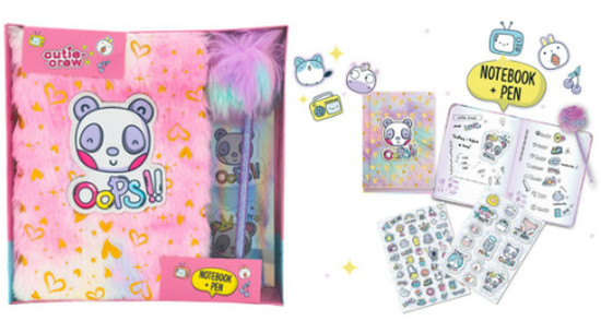 Cutie Crew CC60346 Notitieboek met pen
