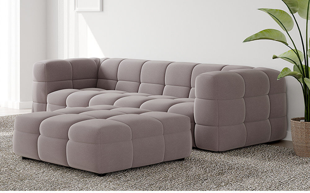 Fairmont Park Rappoli 2 - Piece Living Room Set Taupe 100% Polyester 2