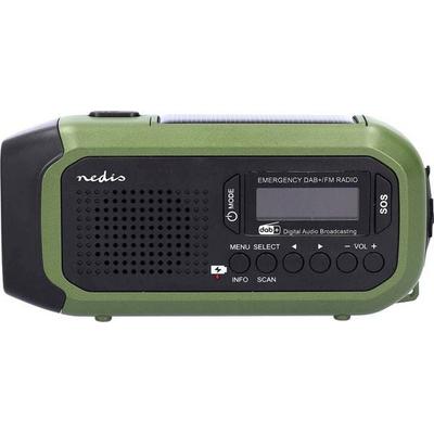 Nedis RDDBCR2000GN Notfallradio DAB+, UKW, FM Notfallradio, DAB+, UKW Grün, Schwarz -