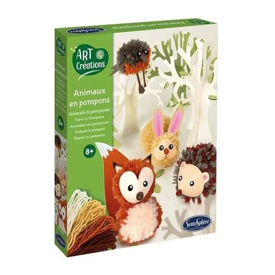 SENTOSPHERE - Bastelset Pompon Tiere