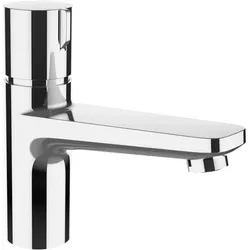 Laufen Waschtischmischer EASYTOUCH selbstschließend Ausladung 140 mm in chrom