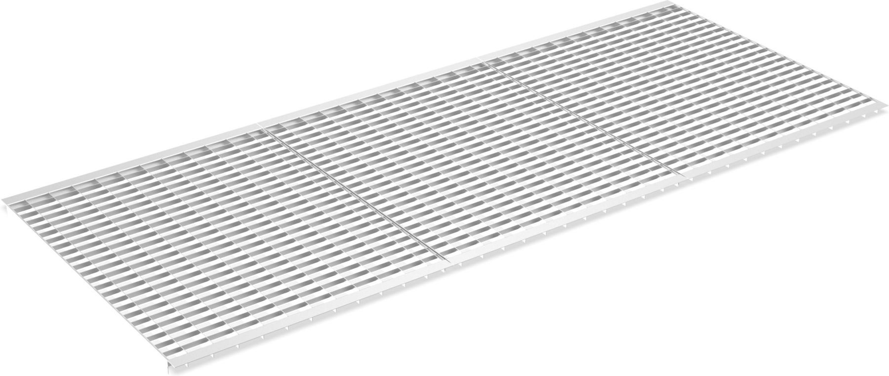 META MULTIPAL Gitterrostboden für Palettenregale, 2700x1000 mm (BxT), eingelegt, 1000 Kg Palettenlast, feuerverzinkt (200182585)