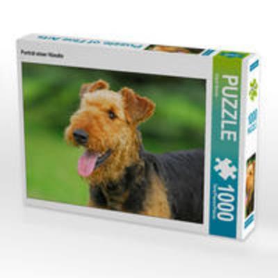 CALVENDO Puzzle Porträt einer Hündin 1000 Teile Lege-Größe 64 x 48 cm Foto-Puzzle Bild von Sigrid Starick