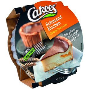 Cakees Kuchen Schmandkuchen, mit Fruchtfüllung, Rührkuchen, 450 g
