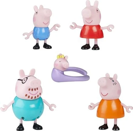 Peppa Wutz Peppas Familie Set von 5 Figuren