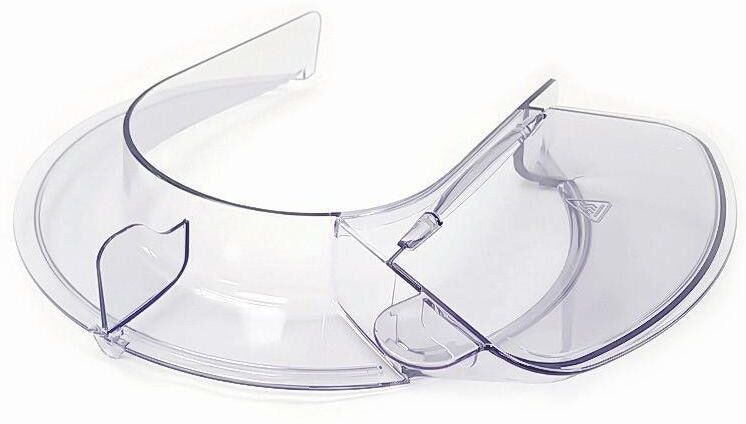 Spritzschutz KENWOOD "Cooking Chef Gourmet", transparent, Kunststoff, Spritzschutzwände, Spritzschutz transparent Einheitsgröße