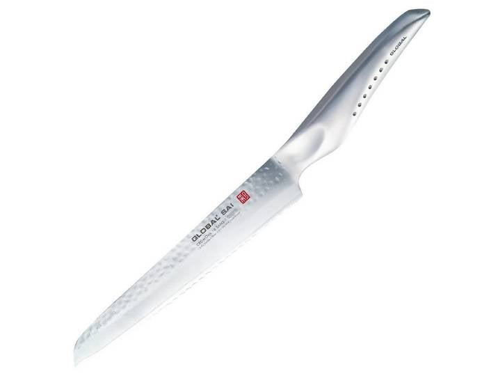 GLOBAL Brotmesser Global SAI-M04 Brötchenmesser 17 cm, SAI-M04